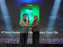Bank Jatim Sabet Platinum Rank di Asia Sustainability Reporting Rating