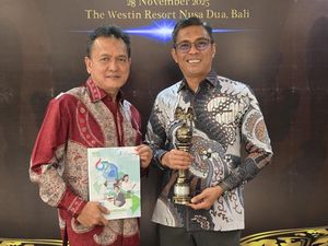 Bank Sumsel Babel Raih Platinum Pada ASRRAT 2025