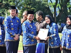 Pesan Bupati Dony ke PPPK Paruh Waktu Sumedang