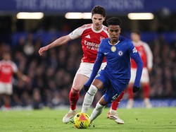 Chelsea vs Arsenal digelar di Stamford Bridge, London, Minggu (30/11/2025). Laga itu pertemukan dua tim yang bersaing di papan atas klasemen Liga Inggris saat ini. (Foto: Catherine Ivill - AMA/Getty Images)
