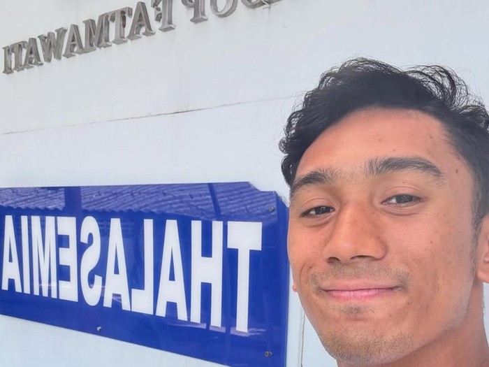 Daffa Wardhana rayakan ultah dengan donor darah.