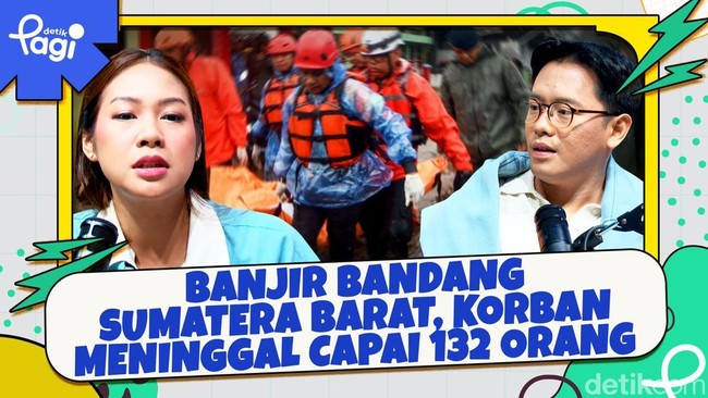 Video: Banjir Bandang Sumatera Barat, Korban Meninggal Capai 132 Orang