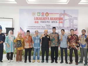 Fraksi PKS MPR & LATS Gelar Lokakarya Akademik, Bahas Tata Kelola SDA