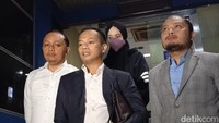 Yang ingin kami sampaikan adalah, hari ini kami melakukan pelaporan, terlapornya inisial IF (Insanul Fahmi), kata Hamrin. Laporan polisi itu terkait pernikahan siri antara Inara dengan Insanul Fahmi pada 7 Agustus 2025. Foto: Febryantino/detikcom