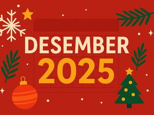 Kalender Bulan Desember 2025, Rayakan Akhir Tahun dengan Semarak!