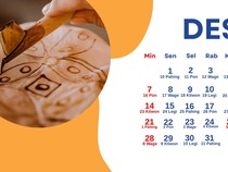 Kalender Jawa 15 Desember 2025, Cek Watak Weton Senin Legi