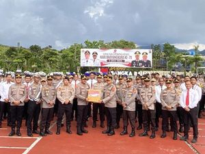 Polres Bangka Barat Galang Dana untuk Korban Bencana Alam di Sumatera