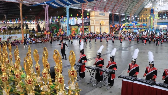 Kejuaraan Drumband/Marching Band PDBI Pengkab Bojonegoro Tahun 2025.