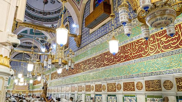 Masjid Nabawi di Madinah Masjid Nabawi di Madinah