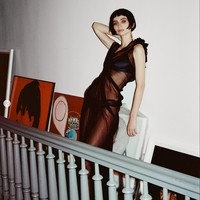 Meadow tampil sebagai pembuka di fashion show Givenchys Fall Winter 2021. Foto: Dok. Instagram Meadow Walker