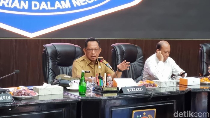 Mendagri Tito Karnavian. (Taufiq/detikcom)