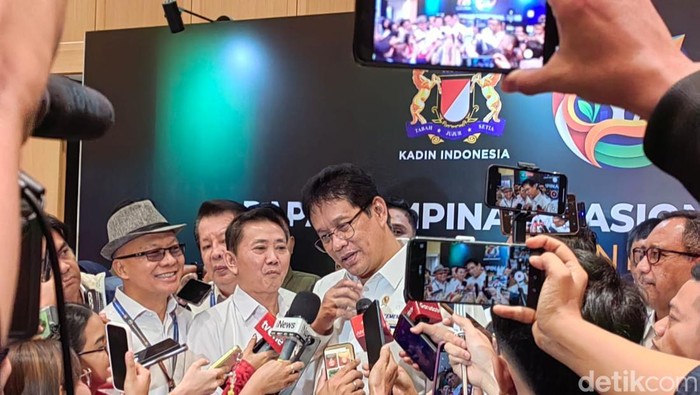 Menteri Keuangan Purbaya Yudhi Sadewa di Acara KADIN