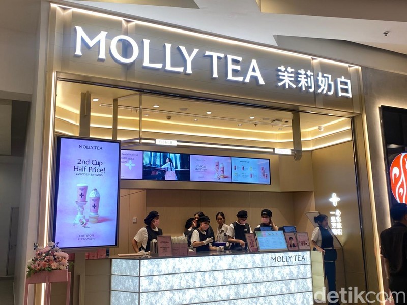 Molly Tea, gerai milk tea baru buka di Gandaria City