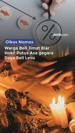 Video: Oikos Nomos: Warga Beli Jimat Biar Hoki! Putus Asa gegara Daya Beli Lesu