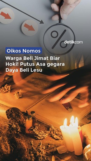 Video: Oikos Nomos: Warga Beli Jimat Biar Hoki! Putus Asa gegara Daya Beli Lesu