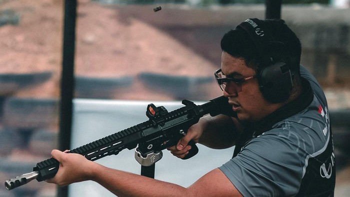 Atlet menembak Indonesia Omar Harnoko