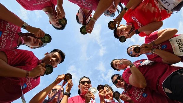 OPPO Run 2025 Sukses Digelar, Diikuti 7.000 Pelari dari 20 Negara