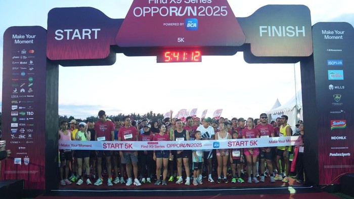OPPO Run 2025 Sukses Digelar, Diikuti 7.000 Pelari dari 20 Negara