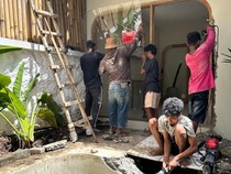 Vila Mewah yang Terbukti Caplok Sungai di Canggu Dibongkar Pengelola