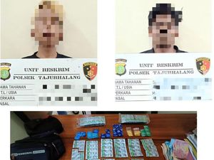 Polisi Tangkap 2 Pelaku Jual Obat Terlarang di Bogor, 764 Butir Disita