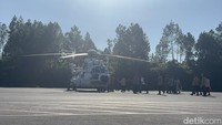 Tiba di Silangit Sumut, Prabowo Lanjut Naik Helikopter Menuju Tapteng
