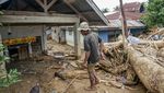 Ratusan Rumah Rusak Diterjang Banjir Bandang di Solok