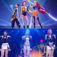 Most Popular: Transformasi BABYMONSTER Jadi KPop Demon Hunters di MAMA 2025