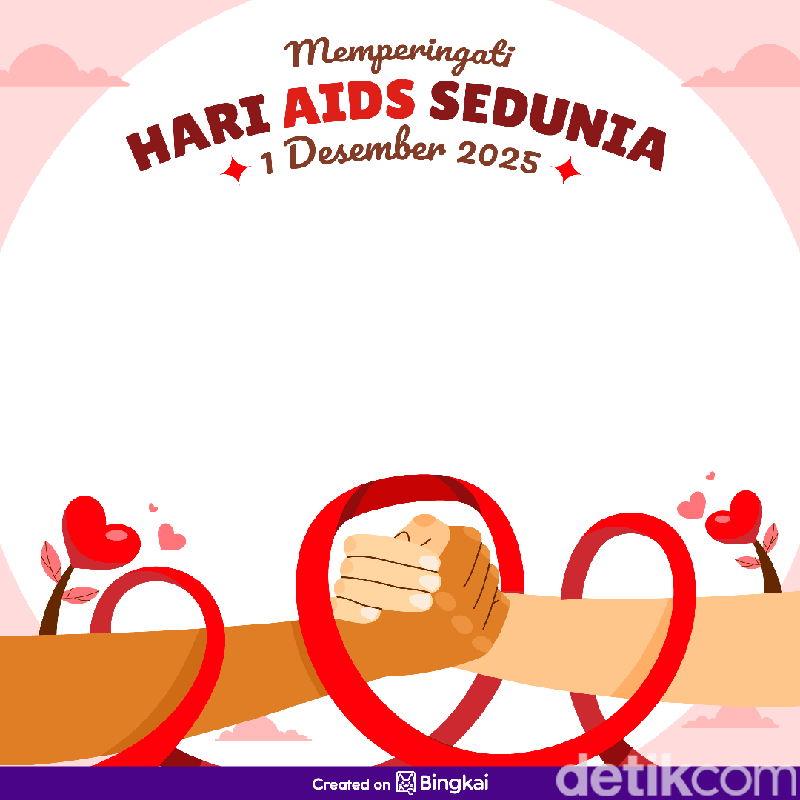 Twibbon Hari AIDS Sedunia 2025