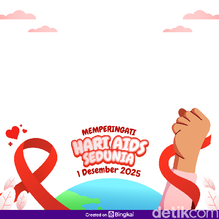 Twibbon Hari AIDS Sedunia 2025