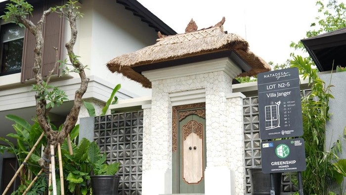 Villa Janger di Natadesa Signature meraih penghargaan bergengsi Best Prestigious Villa and Excellence: Eco-Innovative Green Development pada ajang Golden Property Awards (GPA) 2025. (Foto: Dok. PT Jimbaran Hijau)
