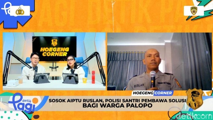 Aiptu Ruslan di Hoegeng Corner 2025