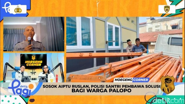 Aiptu Ruslan di Hoegeng Corner 2025