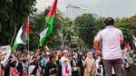 Aksi Satu Kemanusiaan, Dukungan untuk Palestina Menggema di Kedubes AS