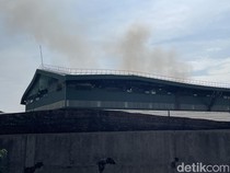 Kondisi Terkini Kebakaran Gudang Pabrik Dua Kelinci di Pati