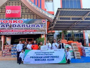 ASDP Salurkan Bantuan Rp185 Juta untuk Sumatera, Pulihkan Harapan Warga