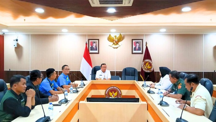 Audiensi terkait calon DOB Sebatik di Kementerian Pertahanan.