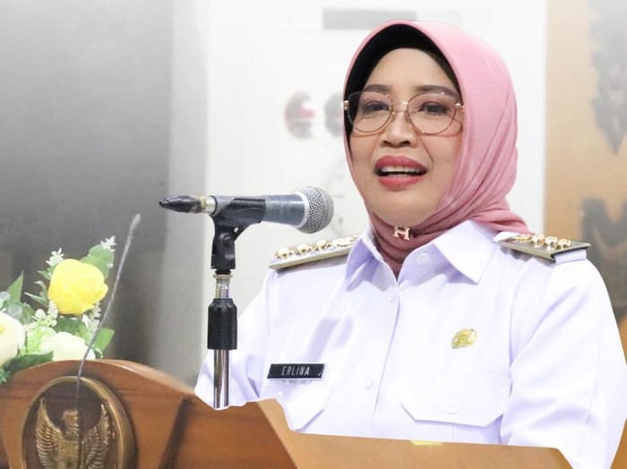 Bupati Mempawah Erlina.