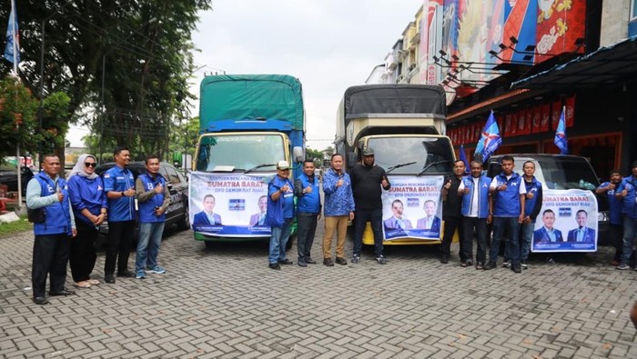 Demokrat Riau Kirim Bantuan 20.000 Paket Sembako ke Sumbar, Sumut & Ace