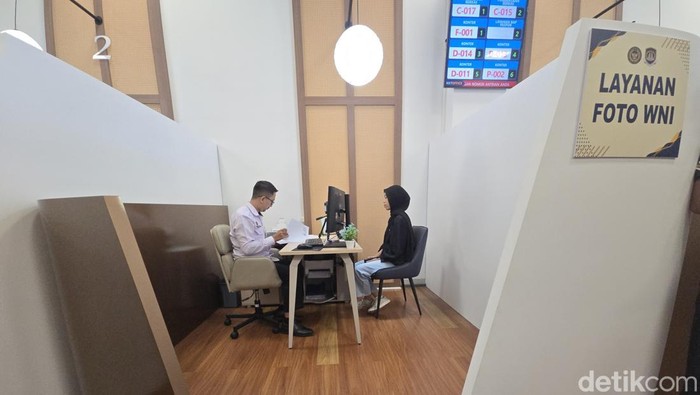 Direktorat Jenderal Imigrasi meresmikan Campus Immigration Point di Muladi Dome, Kompleks Universitas Diponegoro (Undip), Semarang, Jawa Tengah (Jateng). (Audrey/detikcom).