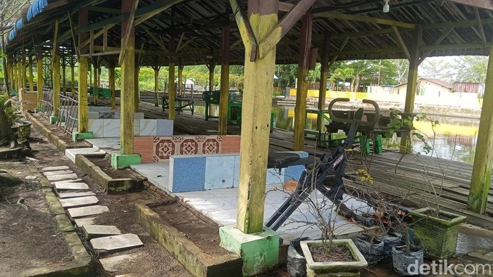 Fasilitas Danau Siombak Rusak Usai Direndam Banjir, Begini Penampakannya