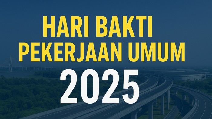 ILUSTRASI HARI BAKTI PEKERJAAN UMUM 2025.