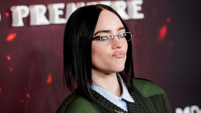 Billie Eilish attends the premiere for the film 'Avatar: Fire and Ash', in Los Angeles, California, U.S., December 1, 2025. REUTERS/Mario Anzuoni