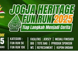 Eksplor Jogja Lewat Langkahmu di Jogja Heritage Fun Run 2025