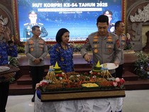 Polda Bali Peringati HUT KORPRI ke-54