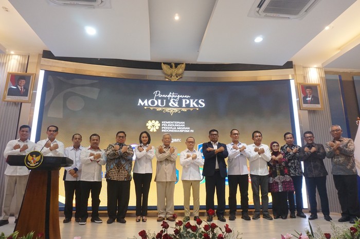 Kementerian Pelindungan Pekerja Migran Indonesia (KP2MI) menjalin kerja sama dengan berbagai mitra strategis untuk memperkuat pembenahan rekrutmen Pekerja Migran Indonesia (PMI).