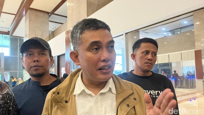 Ketua Aliansi Pedagang Pakaian Bekas Gedebage Dewa Iman Sulaeman