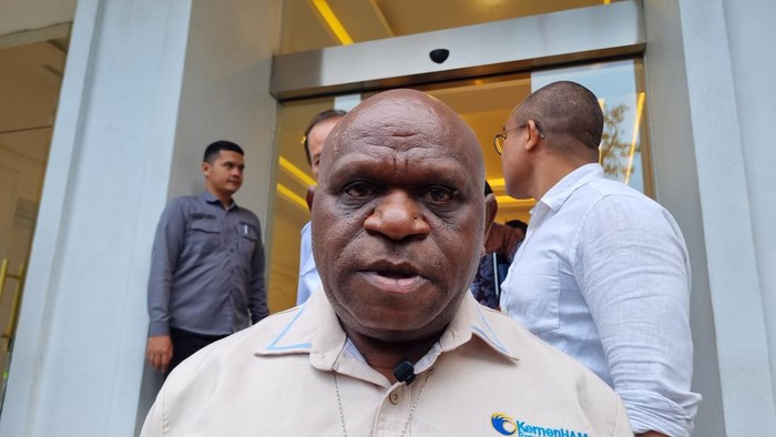 Natalius Pigai (Taufiq/detikcom)