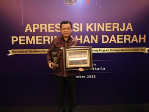 Akselerasi Program Strategis, Pemprov Jambi Raih Apresiasi Kinerja Pemda 2025