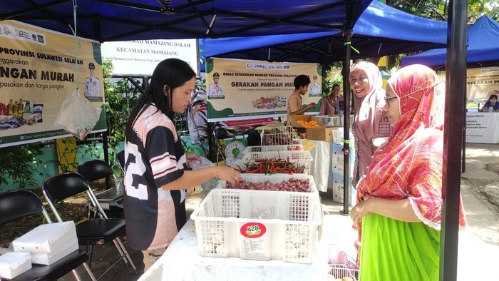 Pemprov Sulsel akan menggencarkan Gerakan Pangan Murah (GPM) menjelang Nataru.