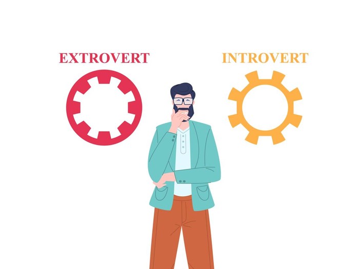 Perbedaan extrovert dan introvert